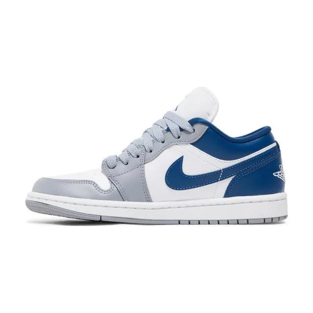 Nike Women's Air Jordan 1 Low (French Blue/ Stealth Fren...