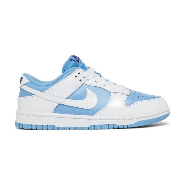 Nike Women's Dunk Low (Reverse UNC/ University Blue/ Whi...