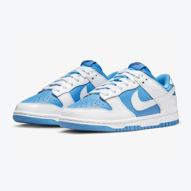 Nike Women's Dunk Low (Reverse UNC/ University Blue/ Whi...