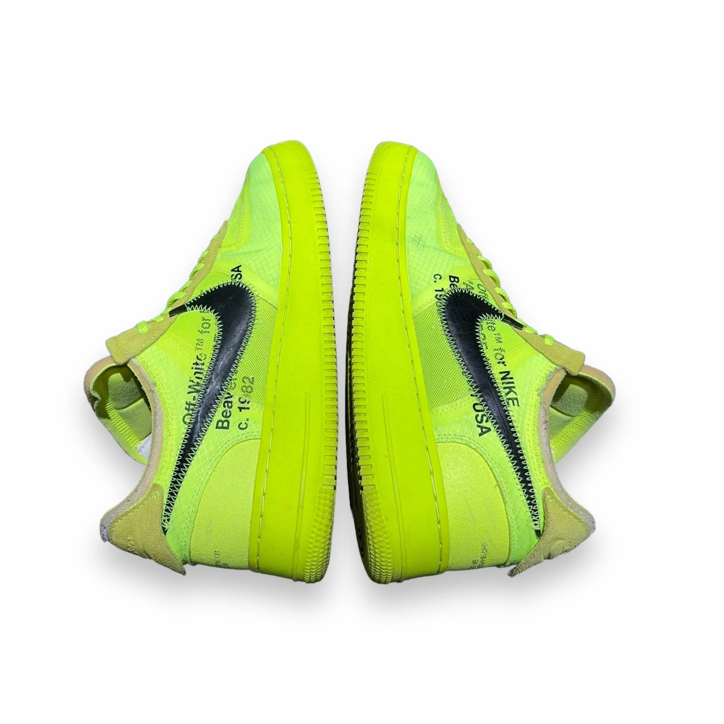 Nike x Offwhite Nike Air Force 1 Low Off-White Volt