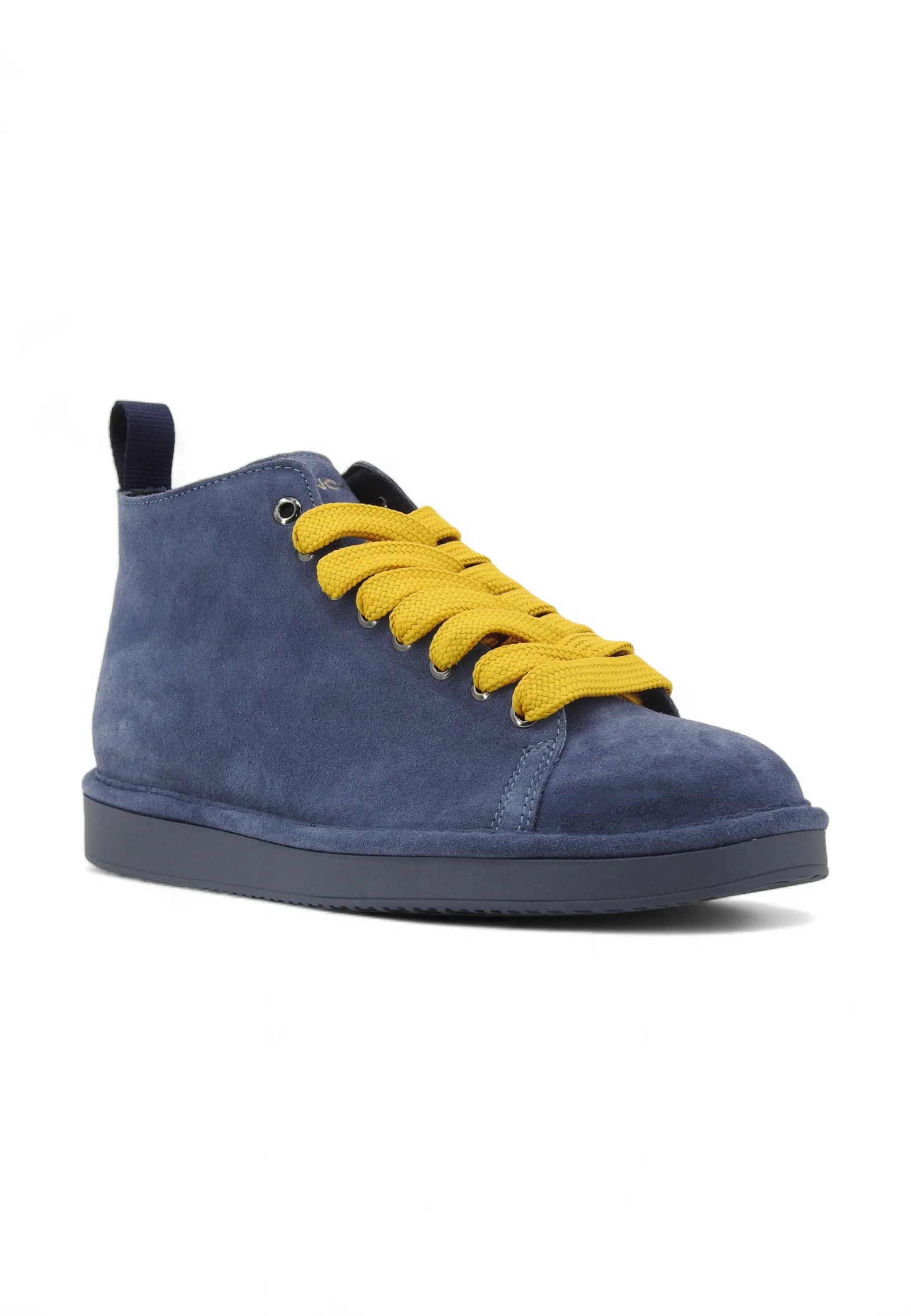 PAN CHIC Ankle Boot Stivaletto Uomo Dark Blue Yellow P01M016-00892187