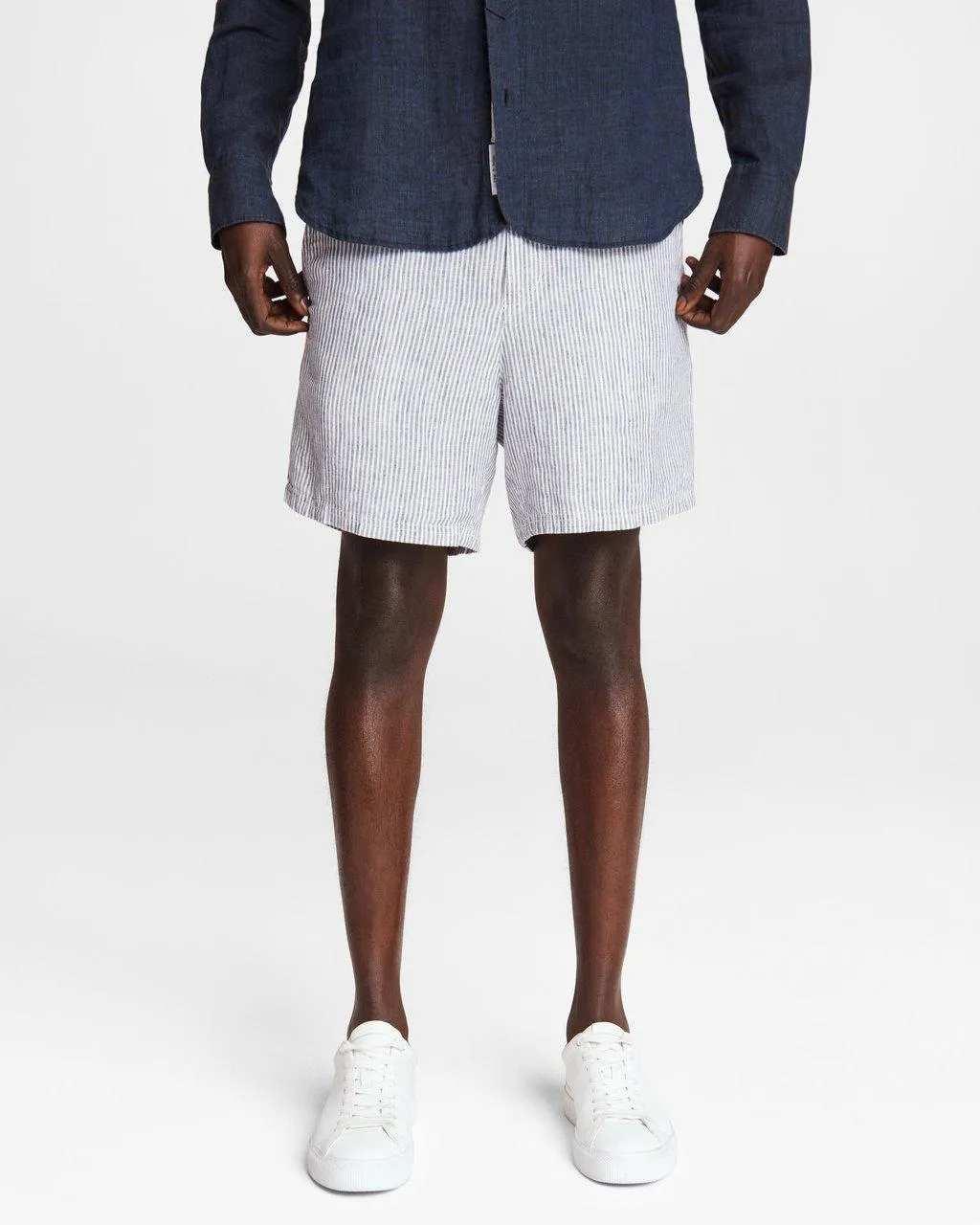 Rag & Bone -  Eaton Linen Shorts - Shorts