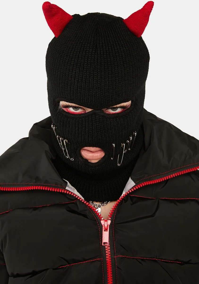 Satan's Spawn Ski Mask-