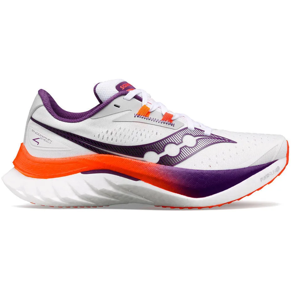 Saucony Women's Endorphin Speed 4 Running Shoes White / Violet