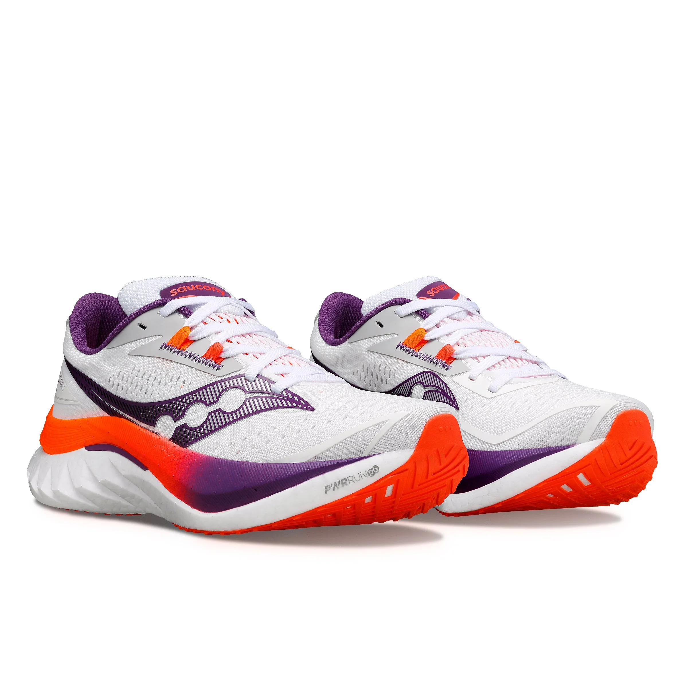 Saucony Women's Endorphin Speed 4 Running Shoes White / Violet