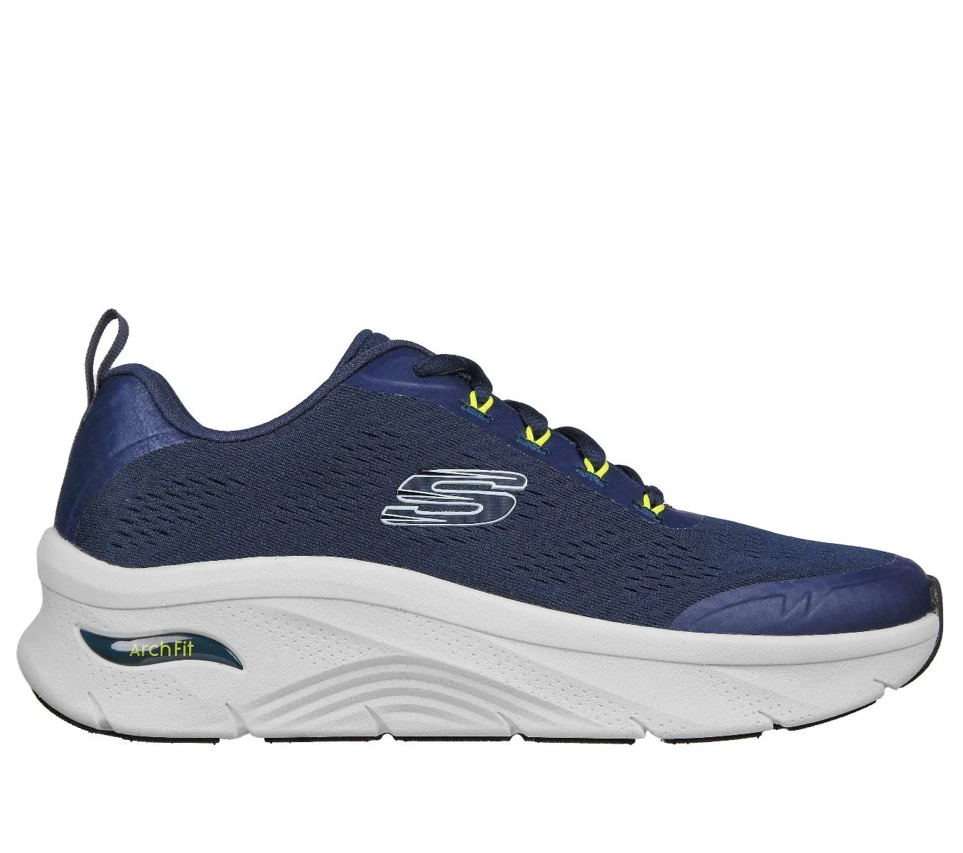 Skechers Arch Fit D'Lux Sumner Trainers Navy Mesh