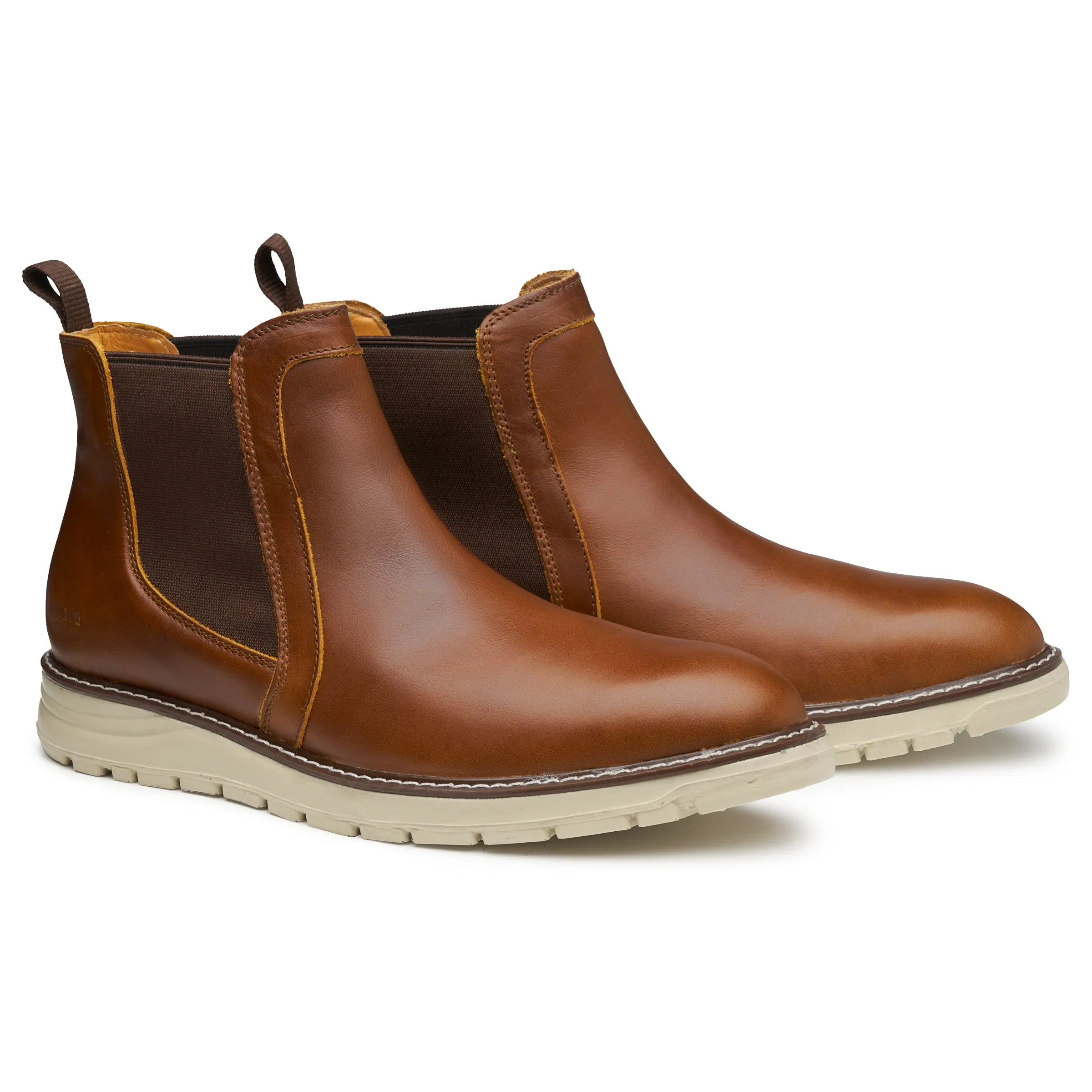 STEEL TOE CHELSEA BOOT BECKS AMBER