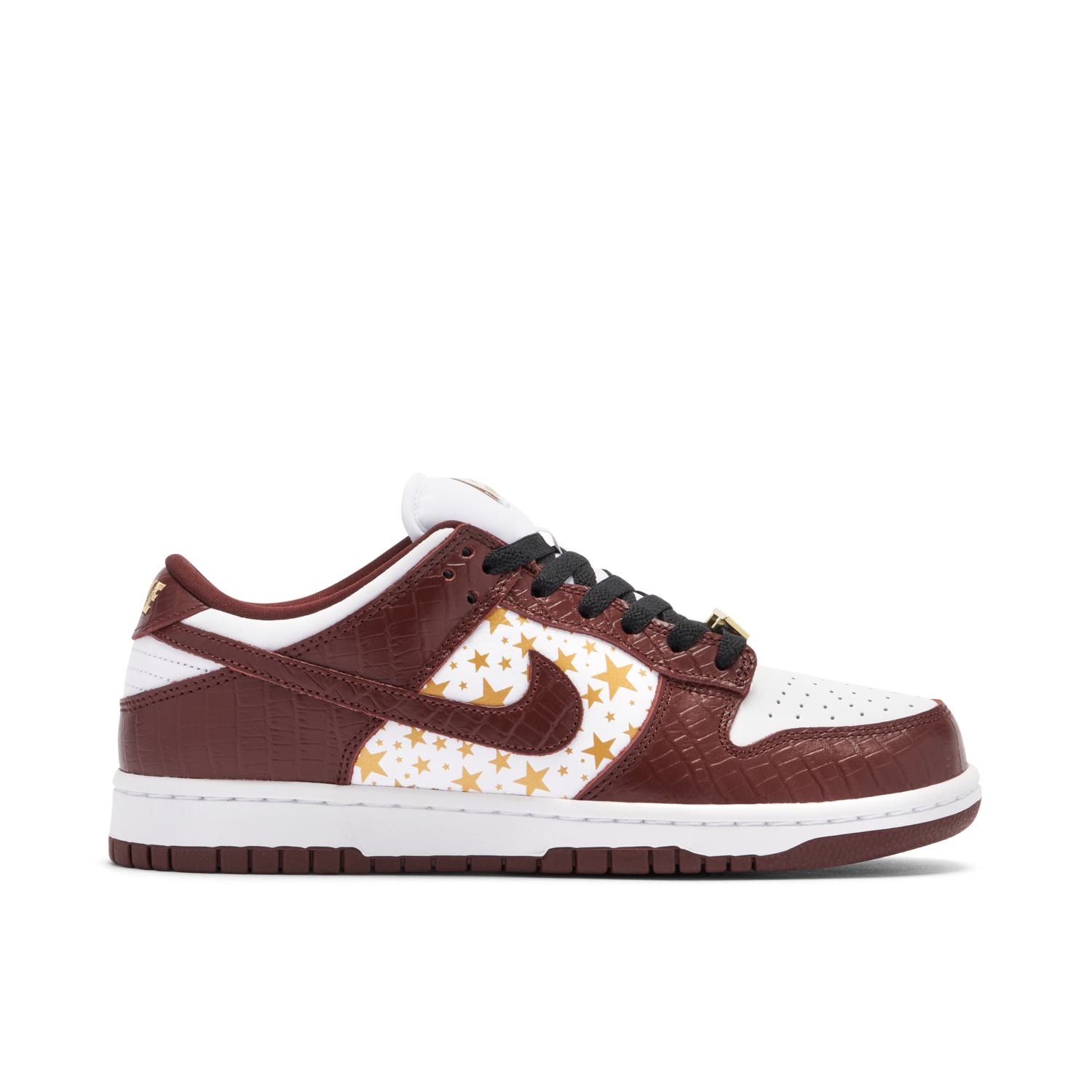 Supreme x Nike SB Dunk Low Stars Barkroot Brown | DH3228-103 | Laced