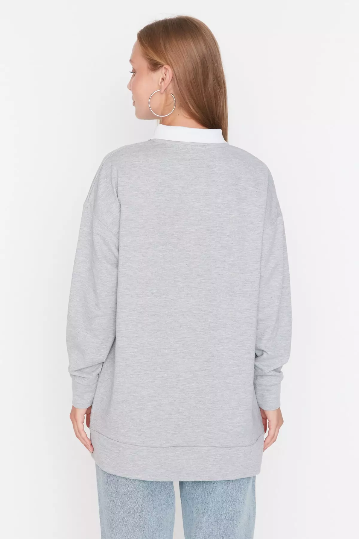 Trendyol MODEST Polo Sweatshirt