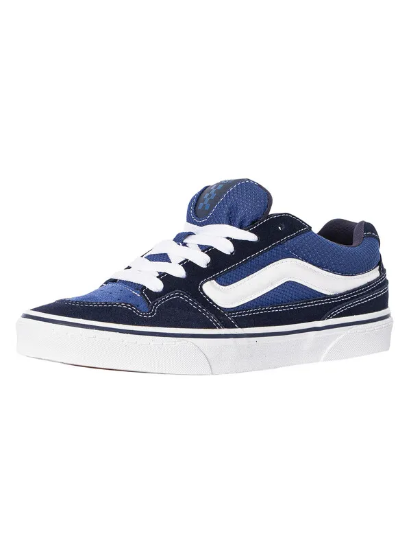 Vans Caldrone Suede Trainers - Navy