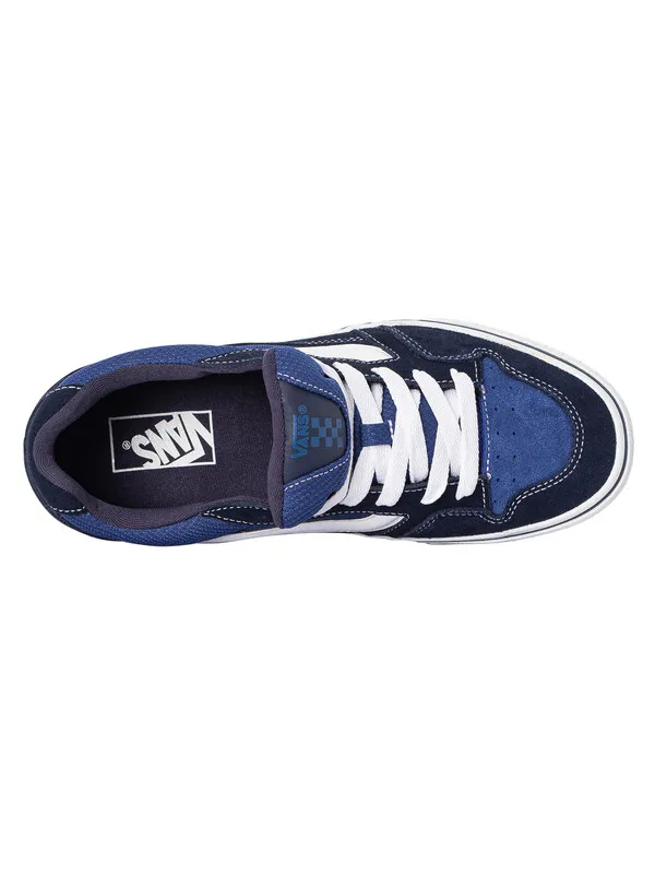 Vans Caldrone Suede Trainers - Navy